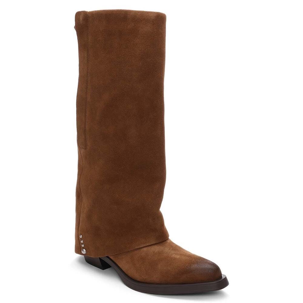 ASH Lewis Foldover Suede Tall Boot Size US 5/ EU 35